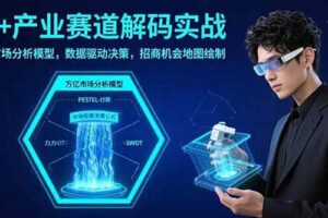 （15712期）AI+产业赛道解码实战：万亿市场分析模型，数据驱动决策，招商机会地图绘制
