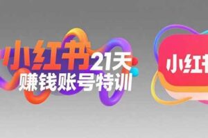 （15427期）小红书21天赚钱账号特训：黄金定位技巧，高转粉文案创作，科学引流策略